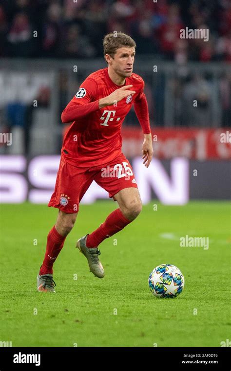 MUNICH GERMANY DECEMBER 11 Thomas MÃ¼ller FC Bayern Muenchen at