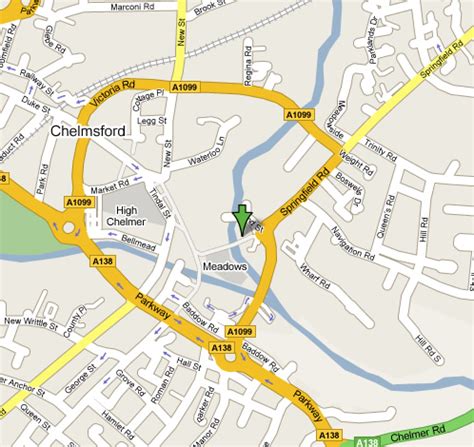 Chelmsford Map - United Kingdom