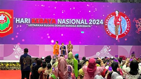 Iriana Jokowi Terima Penghargaan Ibu Bangsa Pada Hari Kebaya Nasional