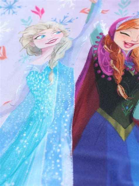 Disney Maillot De Bain fille imprimé La Reine Des Neiges Mauve