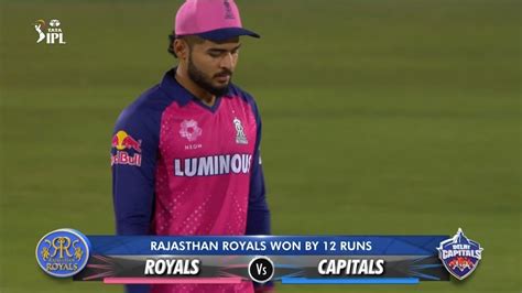 Rr Vs Dc Ipl T20 2024 Rajasthan Royals Vs Delhi Capitals Ipl T20 9th