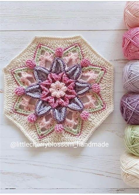 Pin Di Vardit Dafni Su Crochet Granny Square Patterns Nel