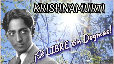 Krishnamurti Leyendo La Verdad Es Una Tierra Sin Caminos