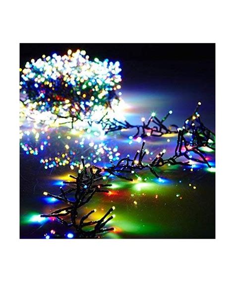 Christmas Cluster Lights Battery Operated Foot Garland With