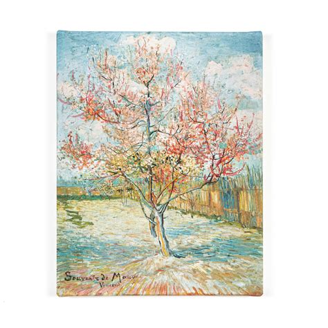 Reproduction Canvas Van Gogh Pink Peach Trees Kr Ller M Ller Museum