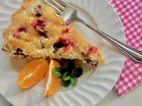 Cranberry Orange Buttermilk Breakfast Cake