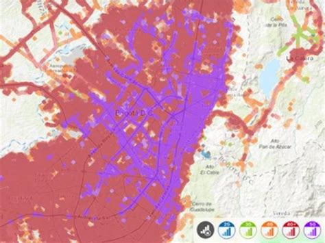 Mapas De Cobertura De Redes 5g En Colombia En Las Principales Ciudades