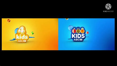 Abc 4 Kidsabc Kids Octopus Ident Comparison Youtube