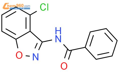 916571 70 5 Benzamide N 4 chloro 1 2 benzisoxazol 3 yl CAS号 916571