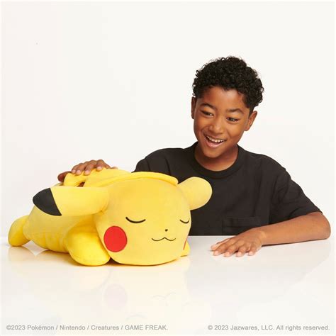 Sleeping Pikachu Pokémon 45cm Plush Smyths Toys Ireland