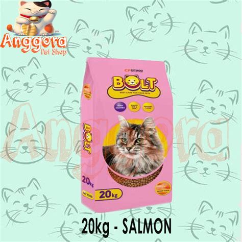 Jual Makanan Kucing Murah Bolt Kg Salmon Grab Gosend Shopee