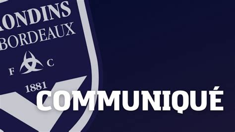 DNCG communiqué des Girondins de Bordeaux actu Girondins de