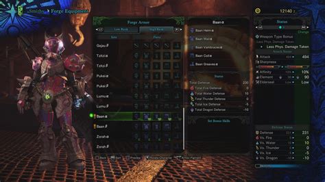 Radobaan Guide Monster Weakness Carves And Rewards Armor Sets