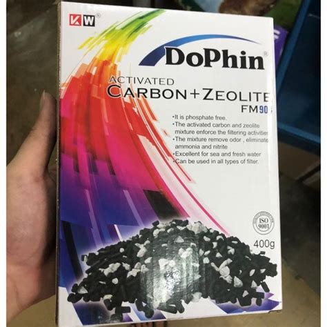 Ammonia Remover Ikan Dophin Carbon Zeolite Fm Lazada