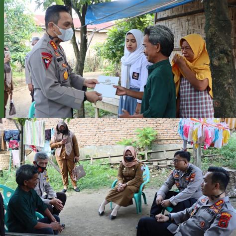 Menyambut Hut Bhayangkara Ke Kapolresta Deli Serdang Beri Bantuan