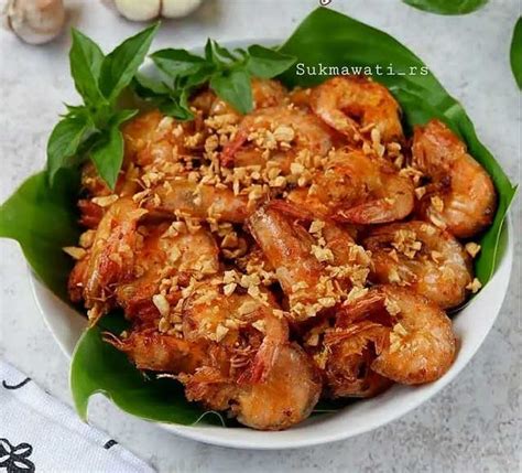 Resep Udang Goreng Bawang Putih Yang Lezat Dan Mudah Dibuat Resep