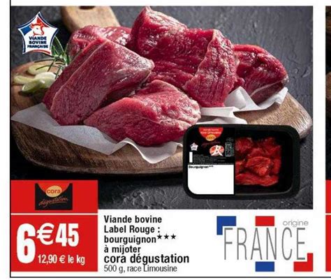 Offre Viande Bovine R Ti Chez Cora