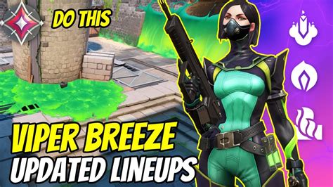 Updated Viper Breeze Lineups One Way Smokes Valorant Guide