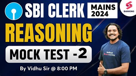 Sbi Clerk Mains 2023 24 Sbi Clerk Mains Reasoning Mock Test 2 Most