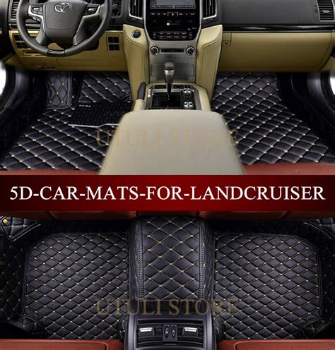 Car Floor Mats For Toyota Land Cruiser 200 Prado LC120 LC150 FJ120