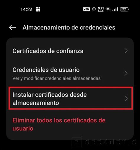 C Mo Instalar El Certificado Digital En El M Vil Android