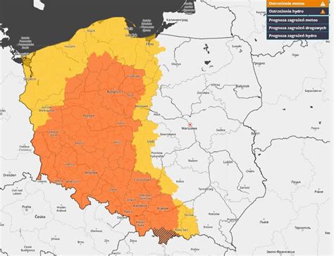 Imgw Pib Meteo Polska On Twitter Podniesione Do Stopnia Zosta Y