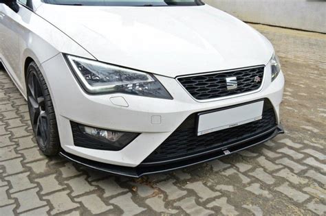 Front Splitter Seat Leon Iii Cupra Fr Gloss Black Our Offer Seat