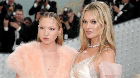 Kate Moss 50 Is The Picture Of A Doting Mum For Glamorous Outing With Lookalike Daughter Lila