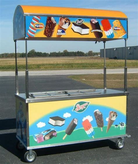 Bd10ce 00 Good Humor Ice Cream Cart With Cold Plates