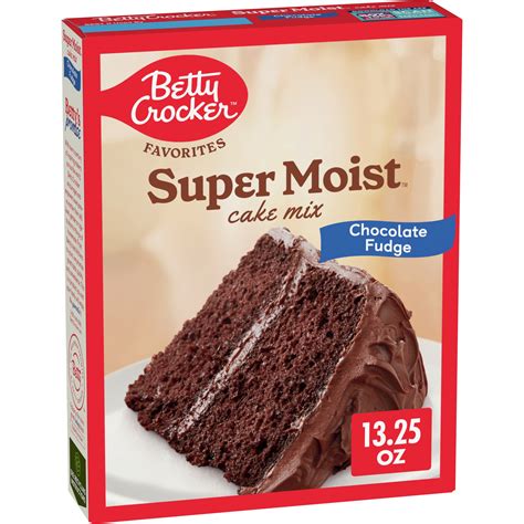 Betty Crocker Favorites Super Moist Chocolate Fudge Cake Mix 1325 Oz