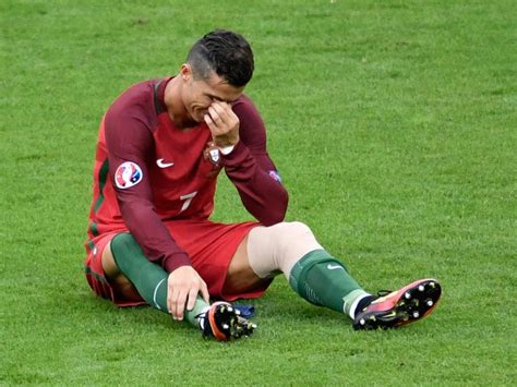 Emotional Cristiano Ronaldo Exited Euro Final Due To Injury (Video ...