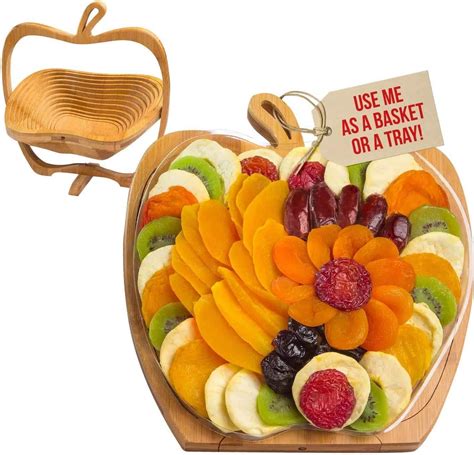 Cesta De Regalo De Frutas Secas Caja De Refrigerios Gourmet Saludable