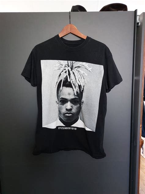 X Xxxtentacion Mugshot Tee Grailed