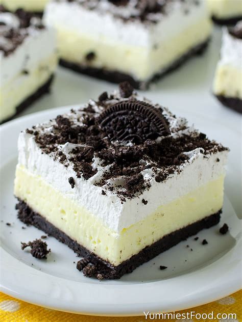 No Bake Oreo Vanilla Pudding Cake Recipe From Yummiest Food Cookbook