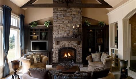 50 stone fireplace design ideas - the irresistible power of open fire