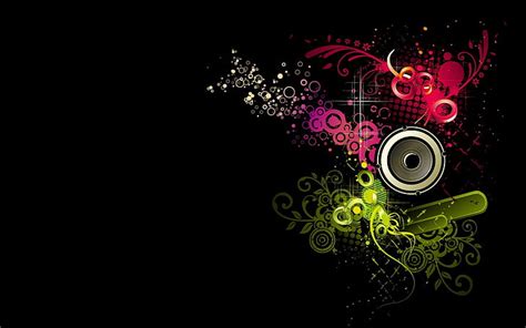 HD wallpaper: abstract web design colorful, black background, copy ...