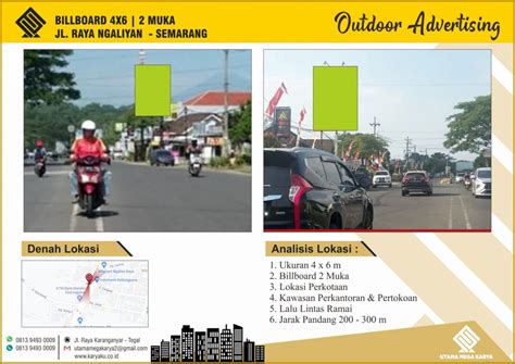 Sewa Titik Billboard Dan Baliho Di Semarang Jl Raya Ngaliyan