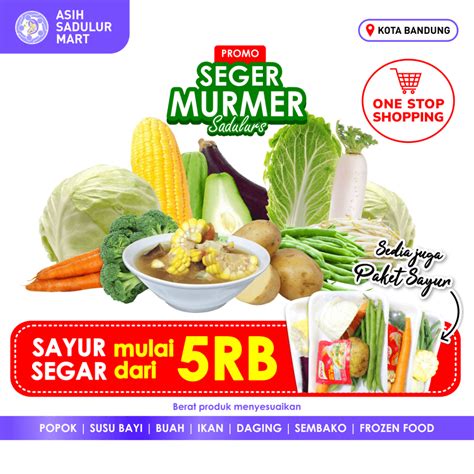 Jual Sayur Segar Rb Promo Sayuran Paket Sayur Potong Asem Lodeh