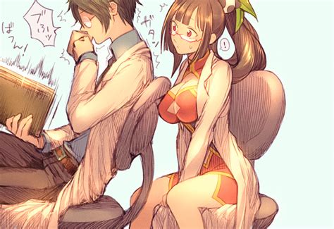 Litchi Faye Ling Arakune And Lao Jiu Blazblue Drawn By Ichihashi