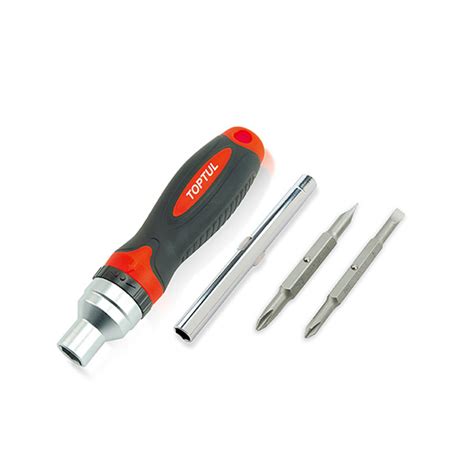 Toptul In High Torque Ratchet Screwdriver Set