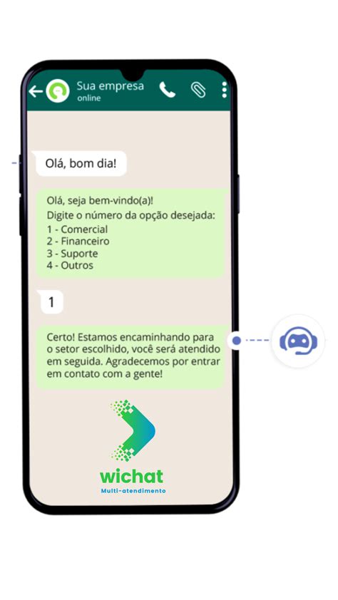 WiChat Tenha múltiplos atendentes para um único número WhatsApp