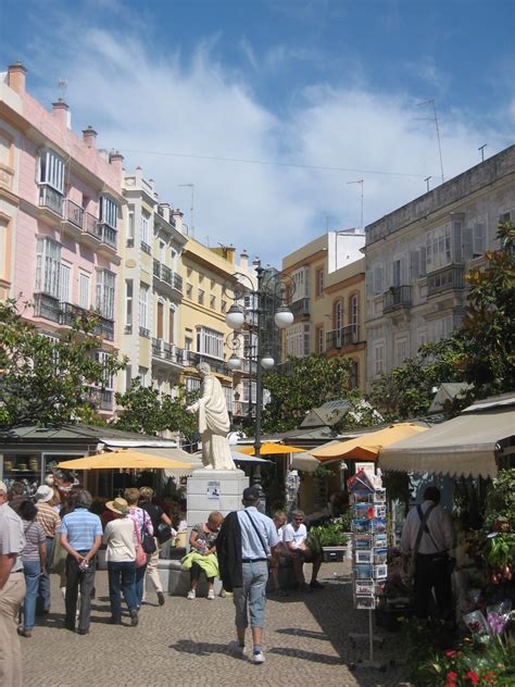 Cadiz Plaza Topete Andalusia Pictures Geography Im Austria