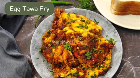 Egg Tawa Fry झटपट अंडा तवा फ्राय Quick Egg Tawa Masala Spicy Egg