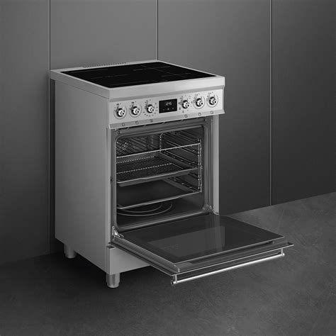 Køb C6IMX2 Induktionskomfur 60 cm rustfrit stål fra Smeg