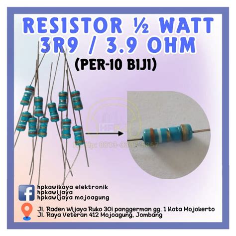 Jual Pcs Resistor Watt Ohm Watt Ohm R Watt R