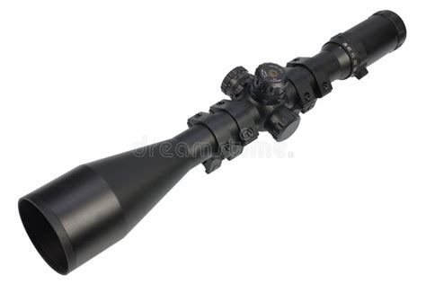 sniper scope stock image image  modern scope military