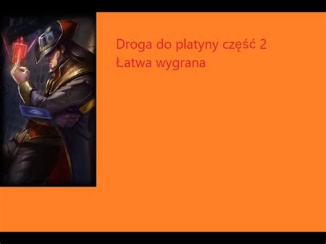 Droga Do Platyny Odcinek 2 YouTube