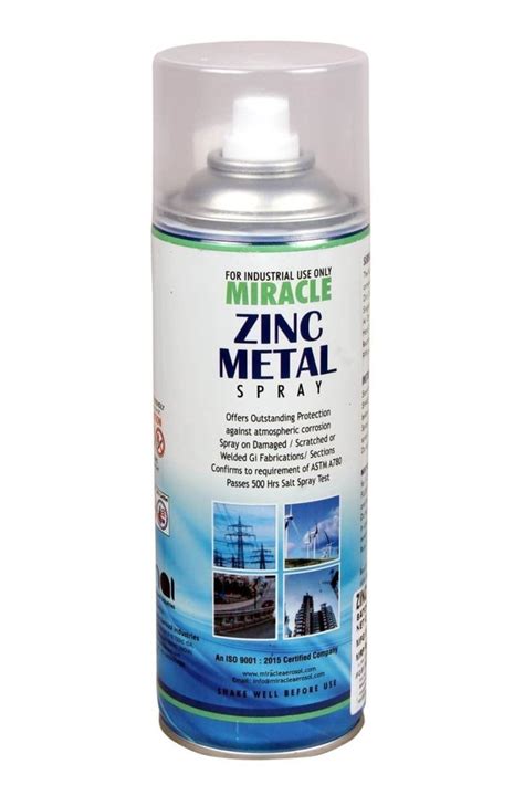 Aerosol Cold Zinc Galvanizing Spray Packaging Type Can Packaging