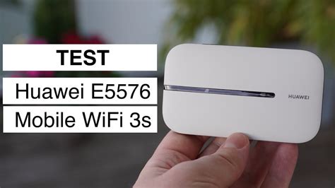 Test Huawei E5576 LTE Hotspot Mobile WiFi 3s YouTube