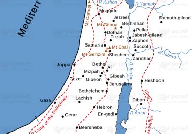 Israel And Judah Map Bible History Maps